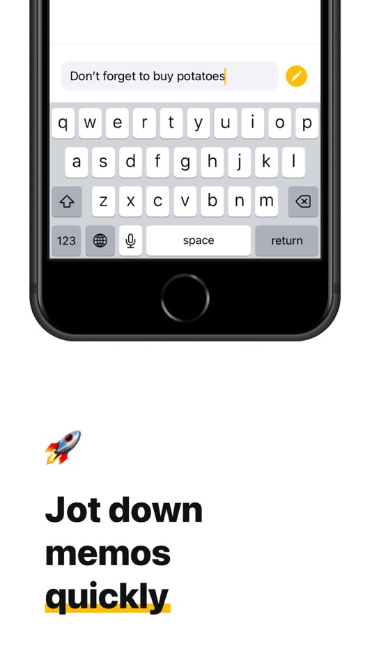 #2. Don't Forget: Lock Screen Memo (iOS) 由: BongGyun KIM