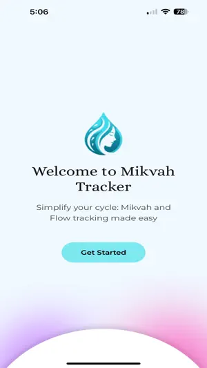 Mikvah Tracker - #1 Mikvah App screenshot 1