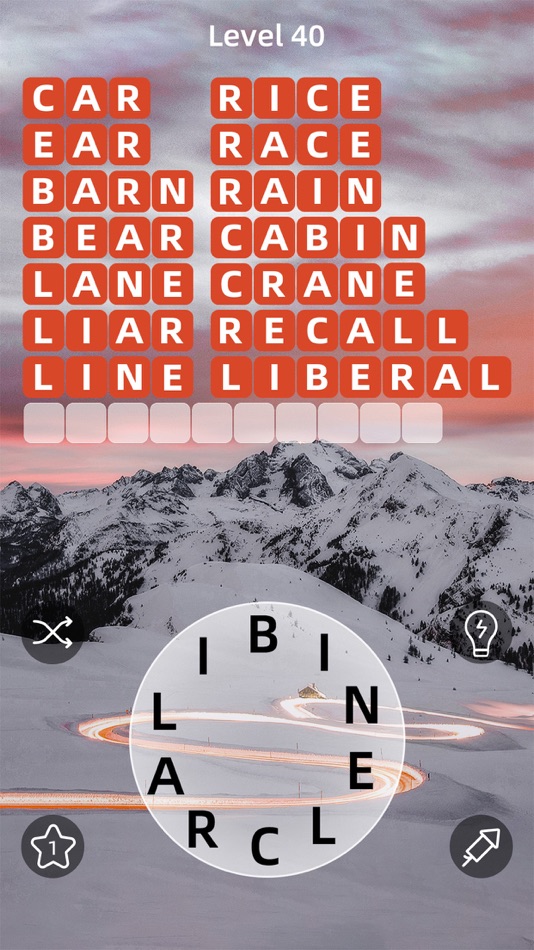 #5. Zen Word® - Relax Puzzle Game (iOS) By: Oakever Games