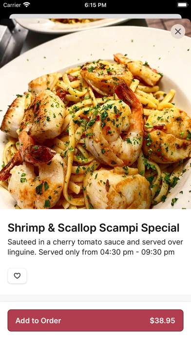 Alfredo's Pizza To Go iPhone screenshot 3 - Food & Drink app