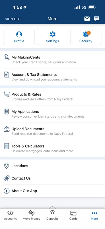 Navy Federal Credit Union screenshot 6 of 7