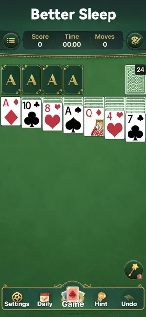 Klondike Solitaire: Brain Game screenshot 4
