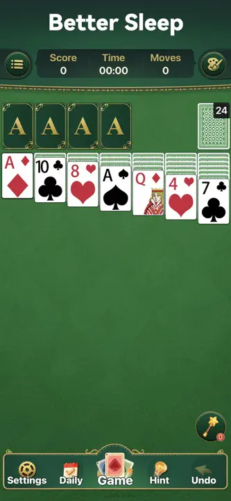 Klondike Solitaire: Brain Game screenshot 4