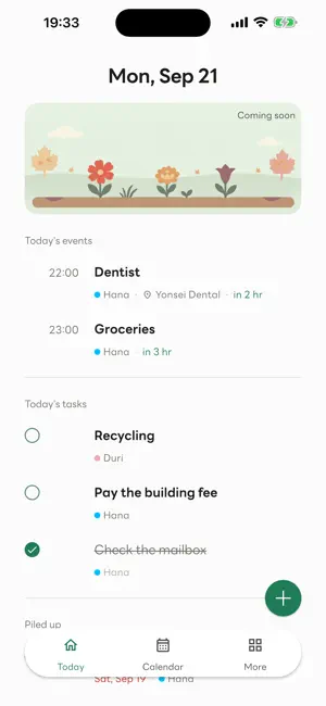 Nemonemo Calendar screenshot 1