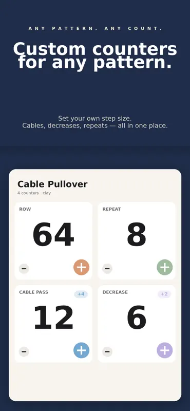 Stitch Keeper: Row Counter screenshot 5 of 6