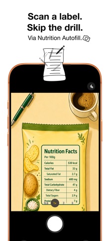 OmaBite - Food Diary Screenshot 3 of 7