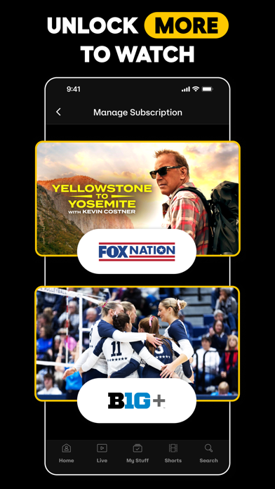 FOX One: Live News, Sports, TV Screenshot