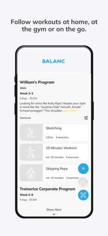 Balanc Fitness Training screenshot