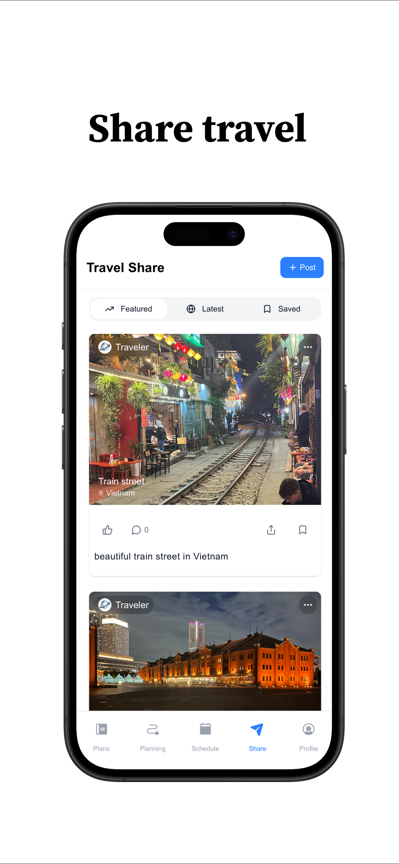 Traveler Share