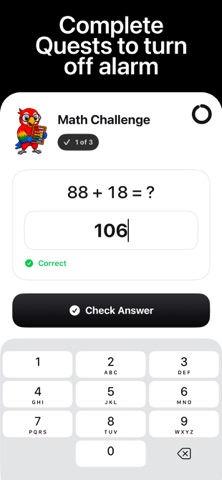 QuestAlarm: Challenge alarm Screenshot 4 of 6