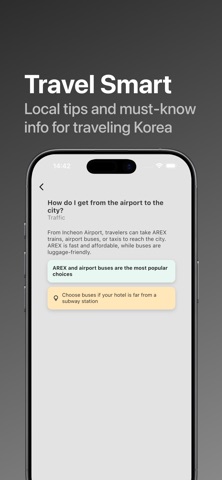 hoko - Korea Travel essential iPhone screenshot