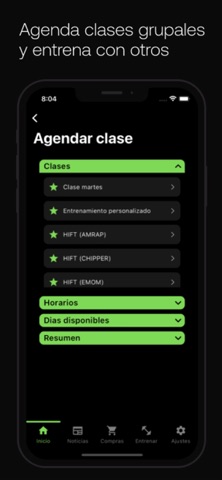 UIO FITCENTER screenshot