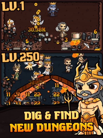 God of Miners: Idle Clicker iPad screenshot