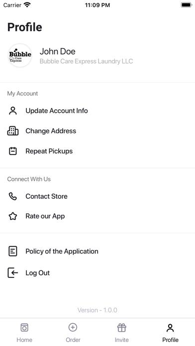 Bubble Care Express Laundry Screenshot