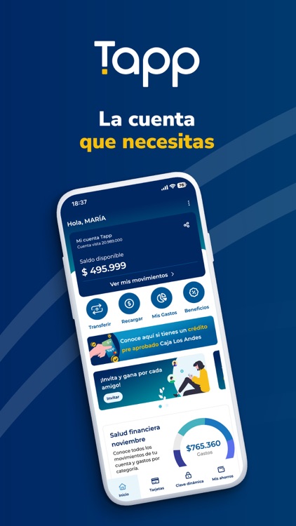 Tapp de Caja Los Andes