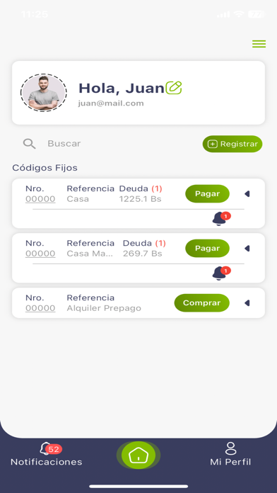CRE Móvil Screenshot