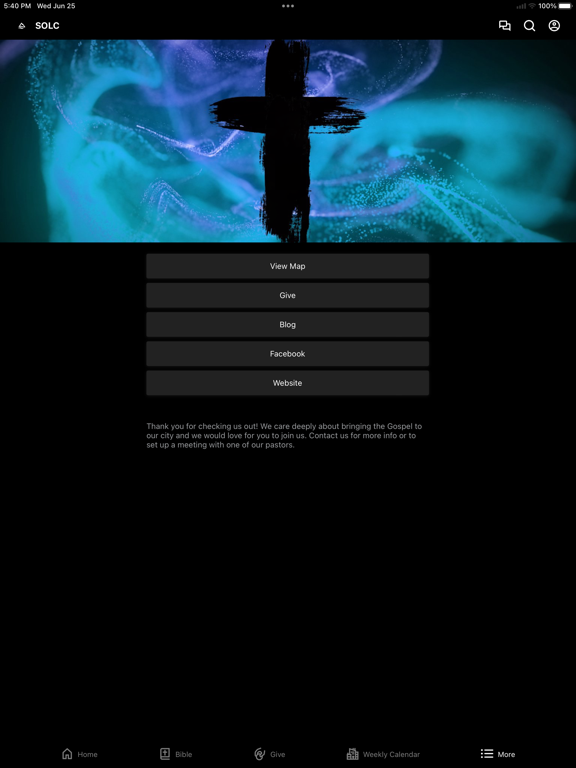 Springs of Life iPad screenshot 3 - Lifestyle app