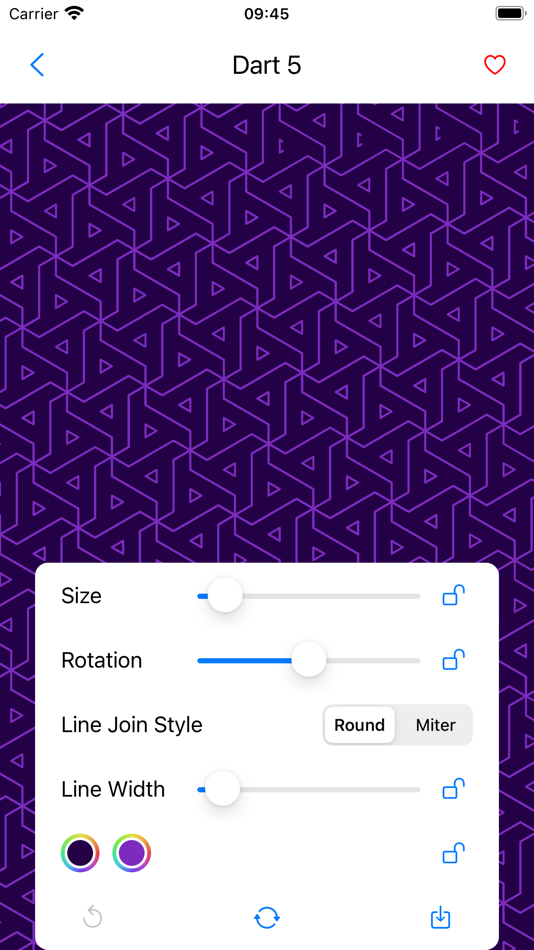 #2. Pattern Wallpaper Mobile (iOS) 由: 磊 刘