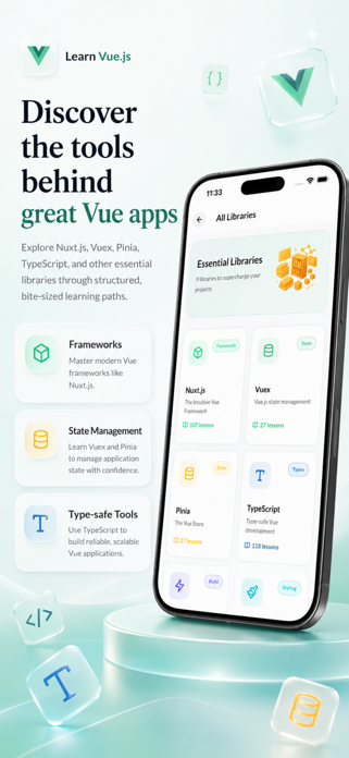 Learn Vue.js & JavaScript Screenshot 4 of 10