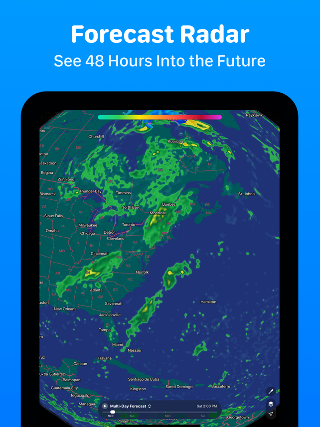 CARROT Weather: Alerts & Radar Screenshot