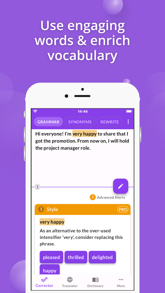 #3. Proofreader AI Grammar Checker (iOS) 由: BlueSoar SL