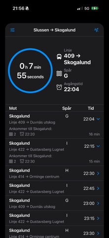 Pendla - reshjälp för pendlare screenshot