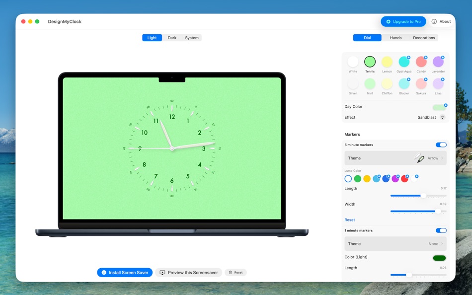 #1. DesignMyClock (macOS) Podle: 圣罡 汤