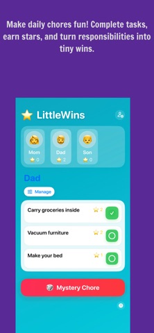 LittleWins chore Tracker Screenshot 2 of 4