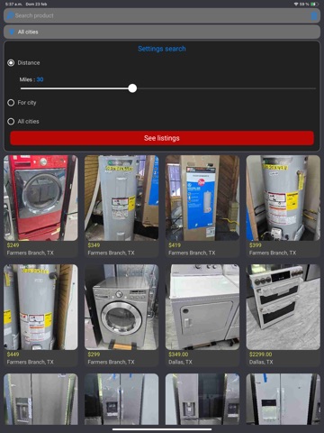 True Offers iPad screenshot