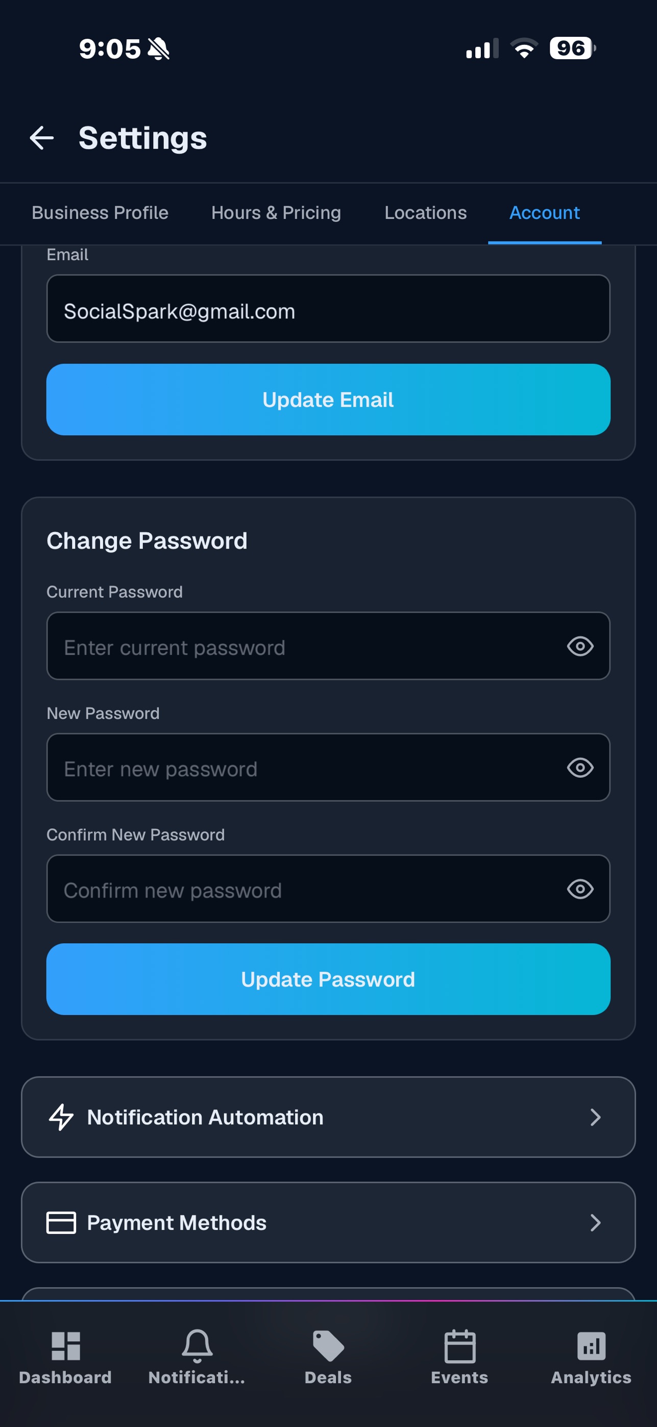 Screenshot 10 of Social Spark Business