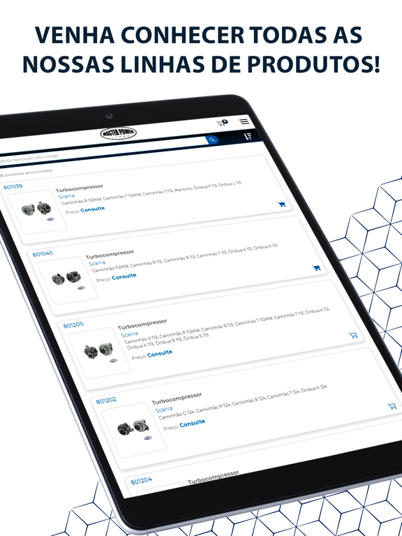 Master Power - Catálogo iPad screenshot 3 - Reference app