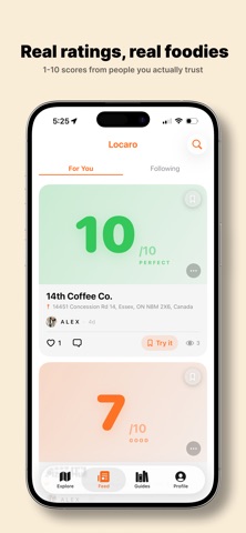 Locaro: Your Food Map screenshot