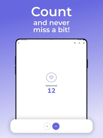 Tally Counter: Count iPad screenshot