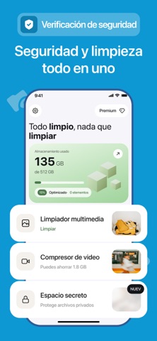 Limpiador IA: QuickUp iPhone screenshot 1