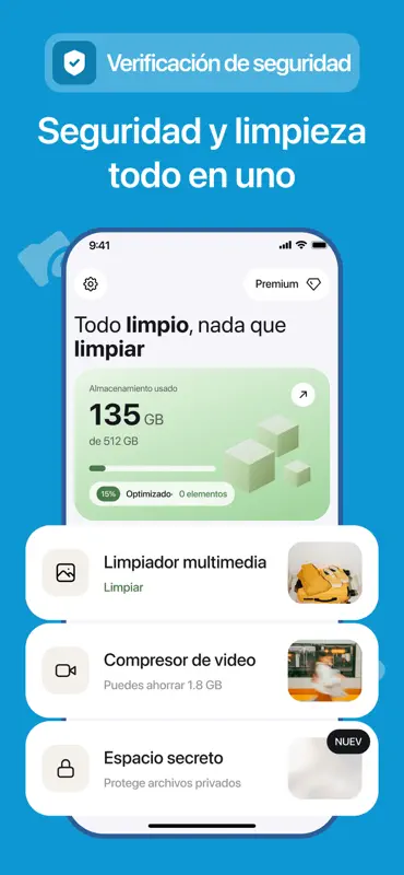 AIスマホクリーナー: QuickUp screenshot 1 of 4