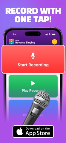 Reverse Audio Singing・Happy AI screenshot