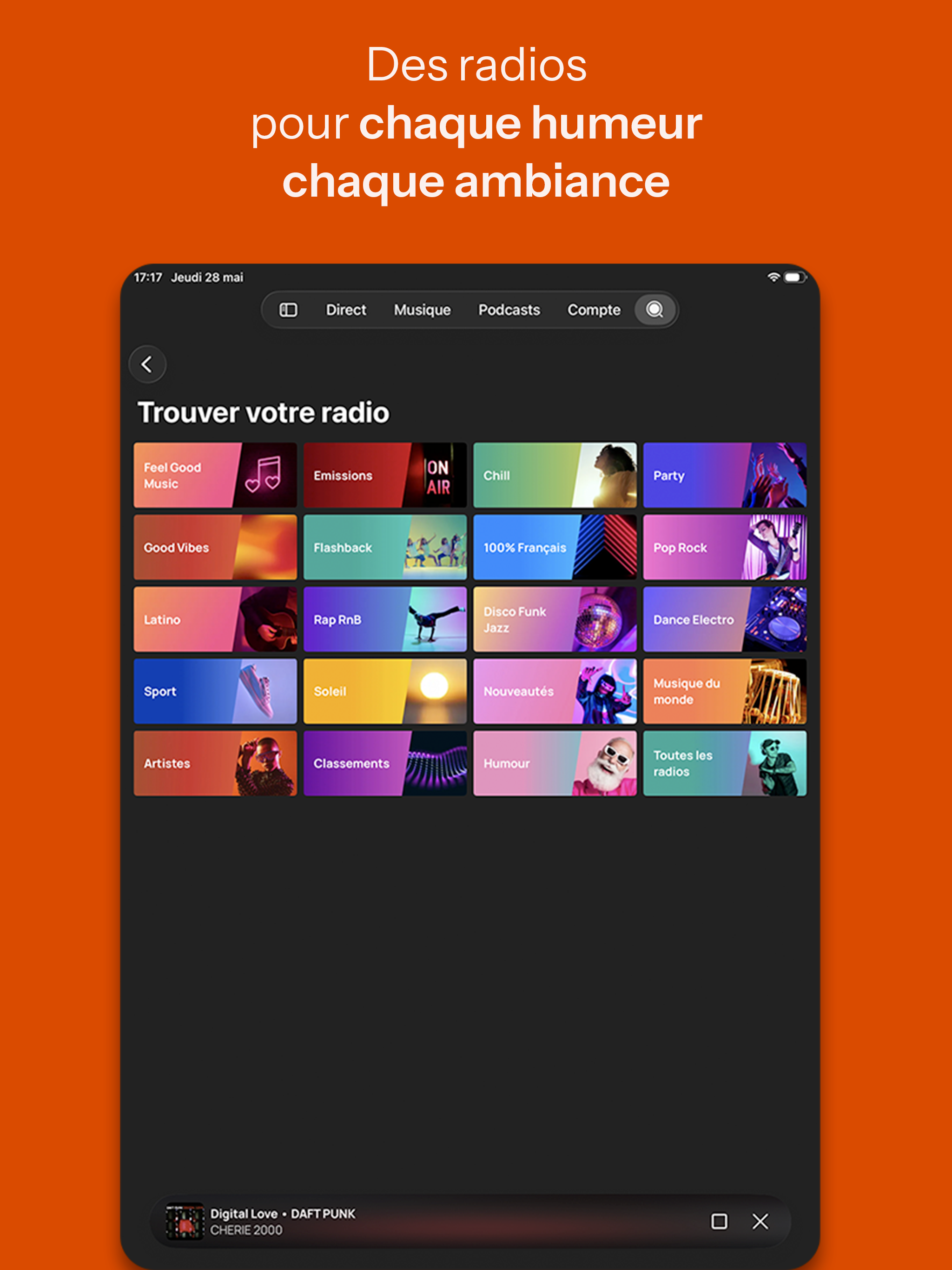 Chérie FM : Radios & Podcasts