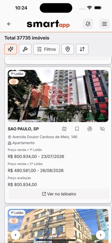 Smart Leilões screenshot