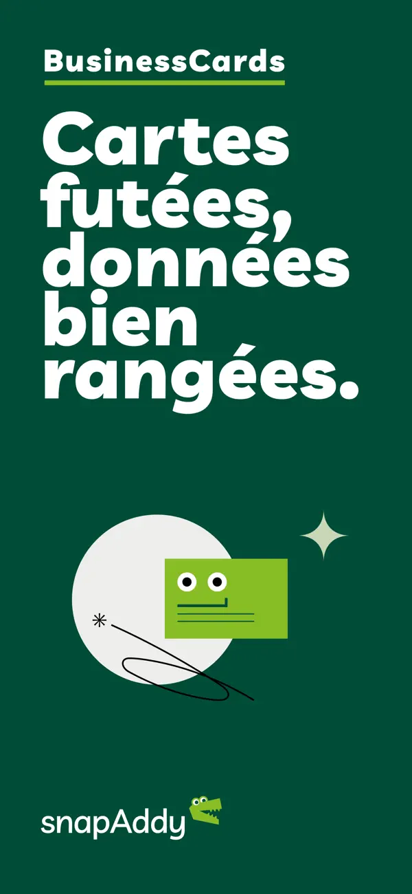 Screenshot #1 pour BusinessCards de snapAddy
