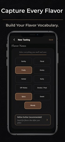 Neat Notes: Whiskey Journal Screenshot 4 of 7