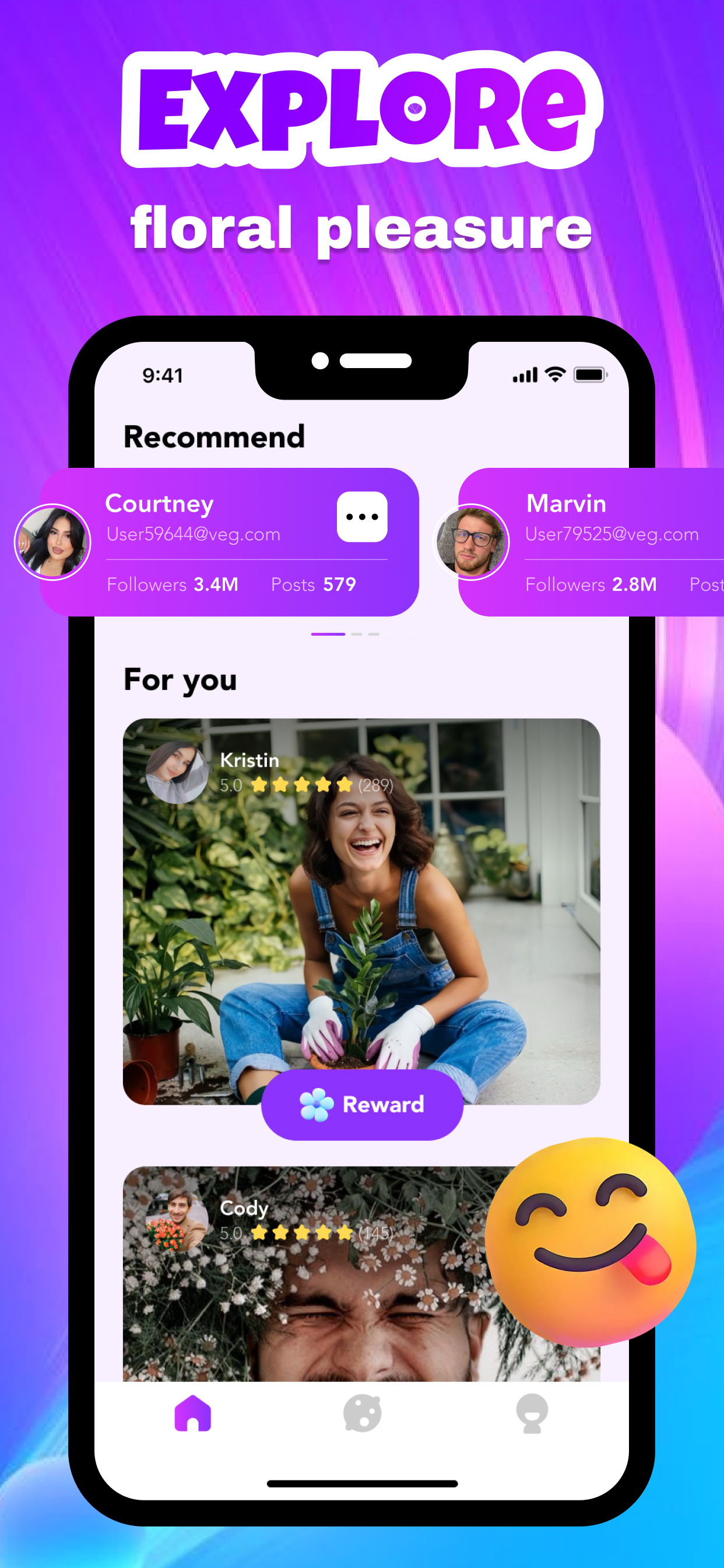 Veg: Video Chat & Share