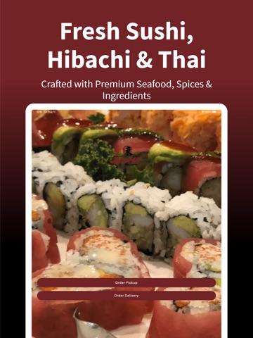 Azuma Sushi Bistro iPad screenshot
