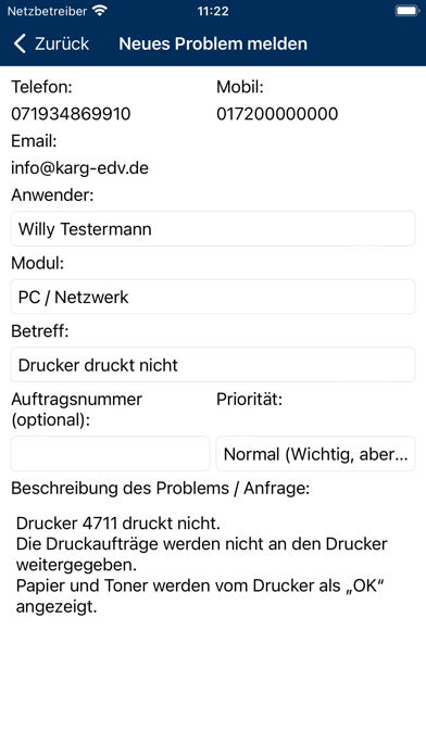 emis.kundenportal Screenshot