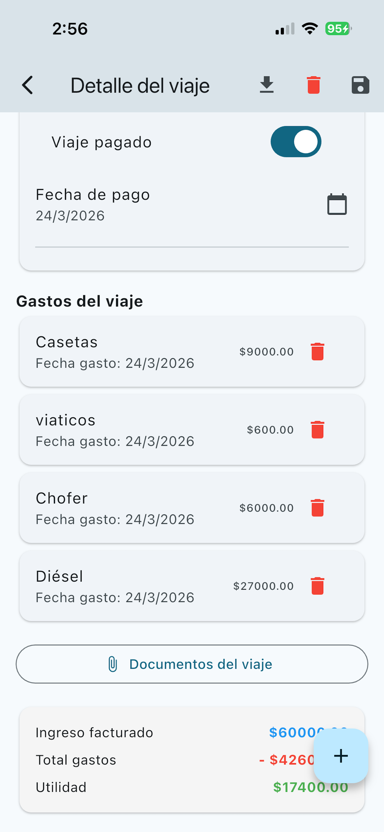 Control Tractocamión