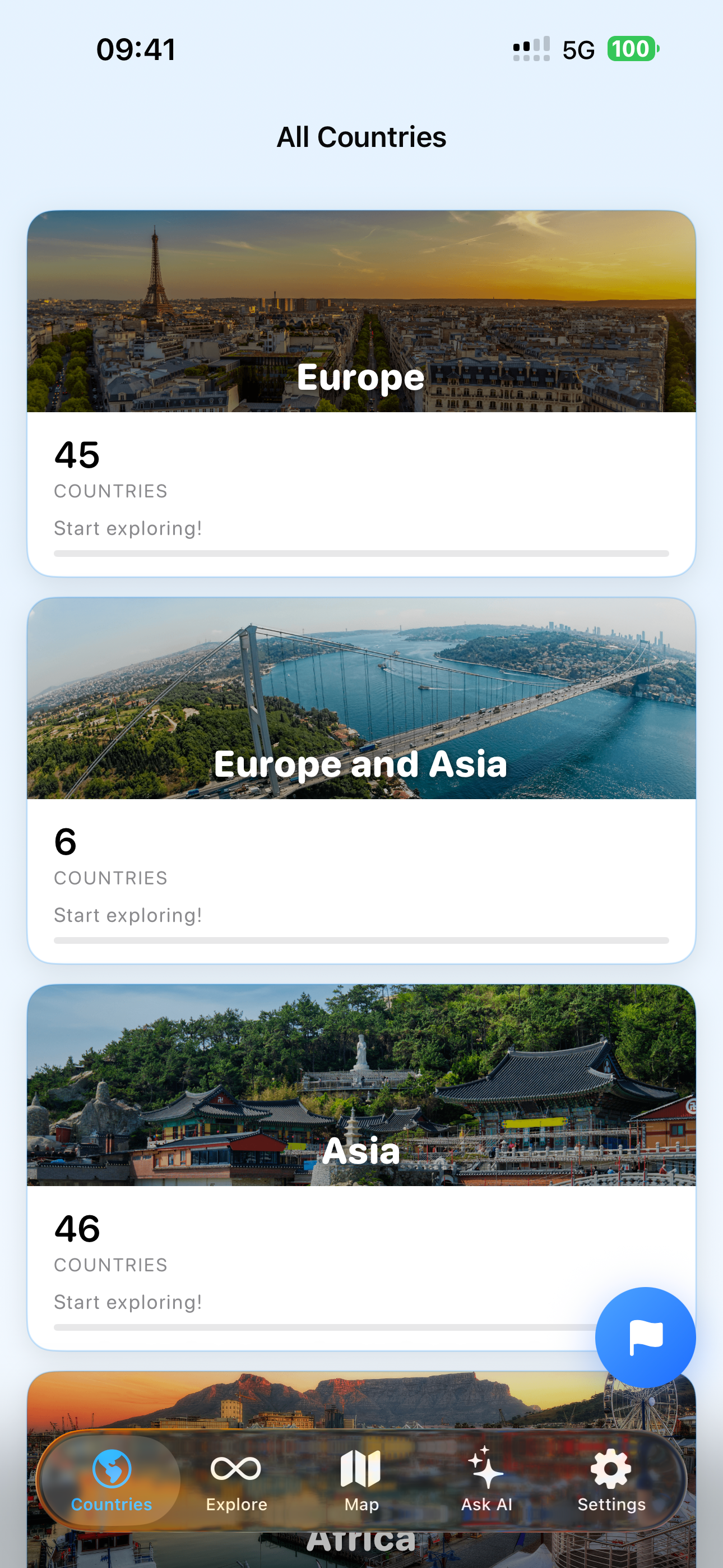World Map & Countries screenshot 3