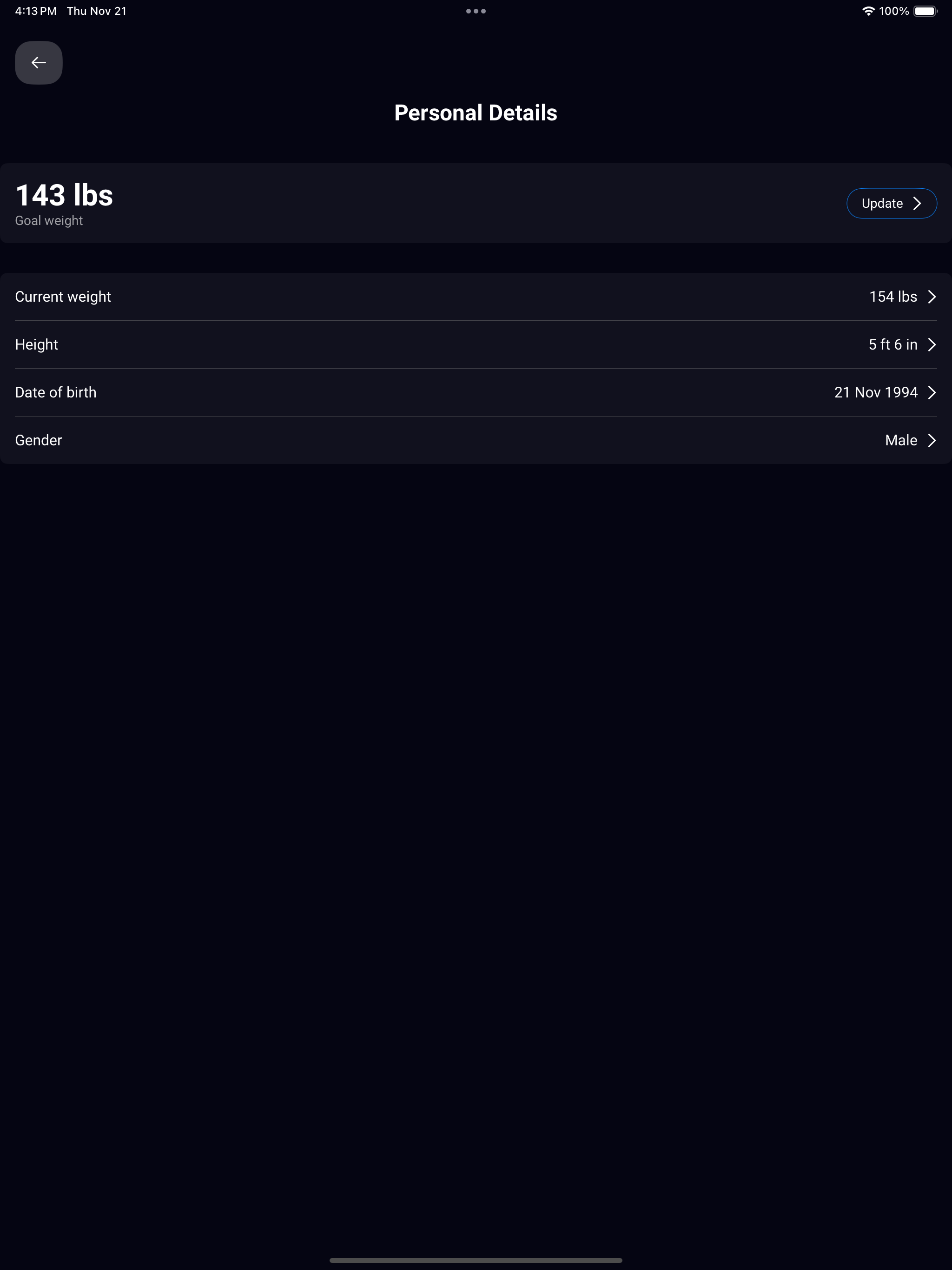 Nutrinaut - Calorie Tracker