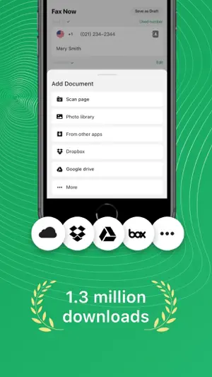 Tiny Fax: Send Fax From iPhone screenshot 2