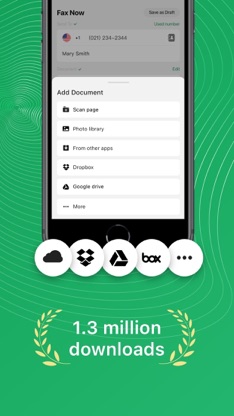 Tiny Fax: Send Fax From iPhone screenshot 2