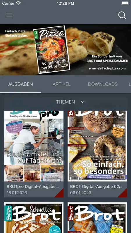 Brot Magazin screenshot 1 of 4