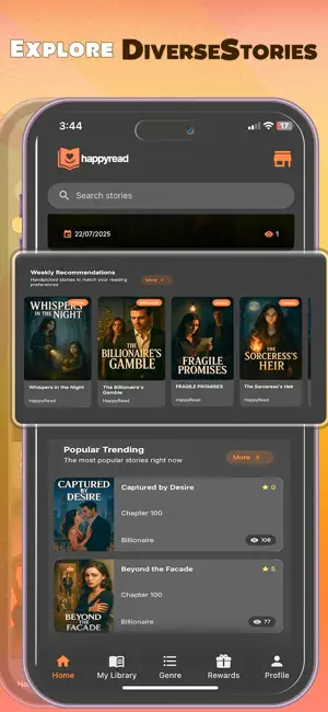 HappyRead: Romance & Fantasy screenshot 3